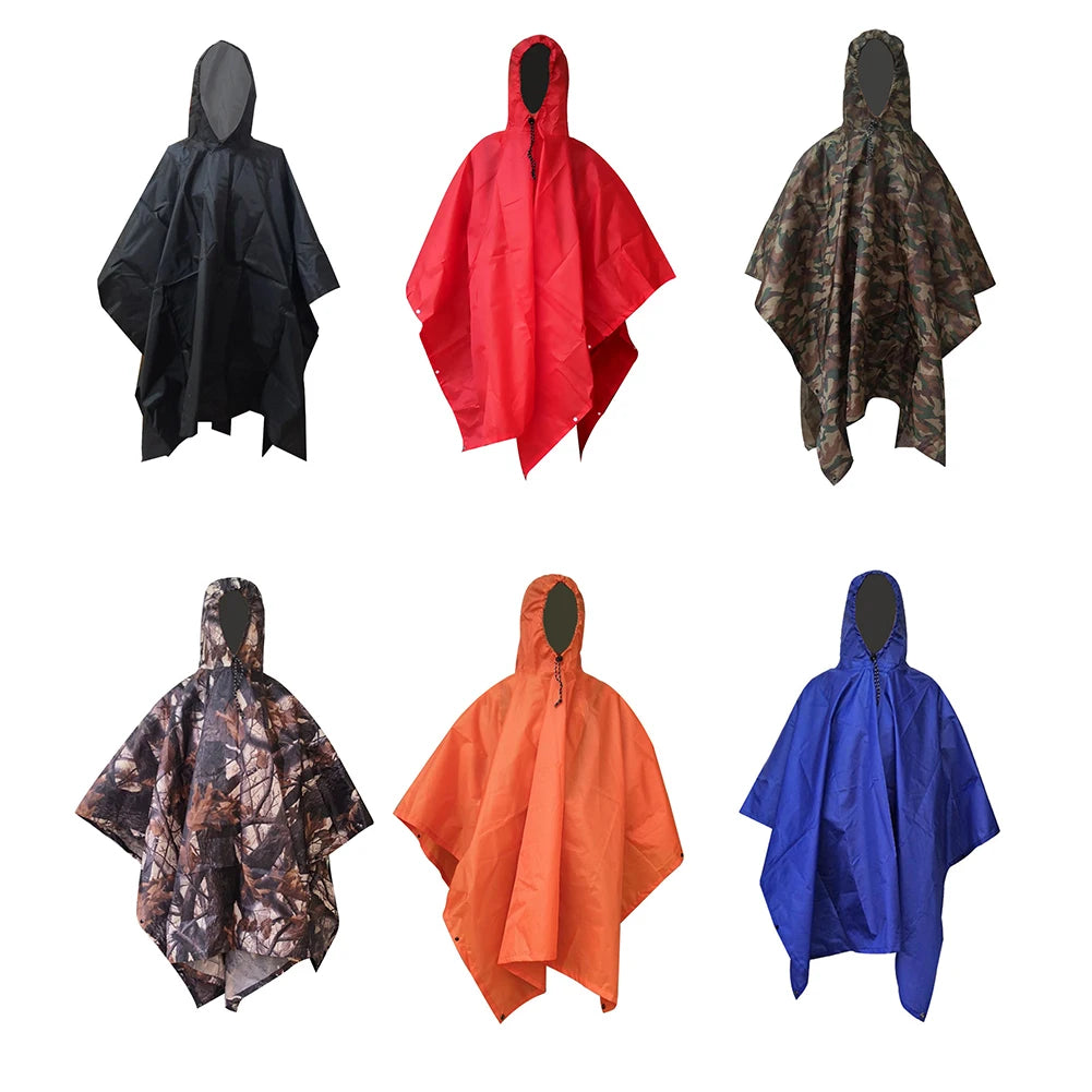 3 in 1 Waterproof Adult Raincoat