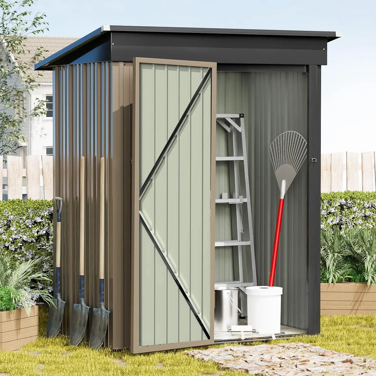 Metal Outdoor Storage Shed