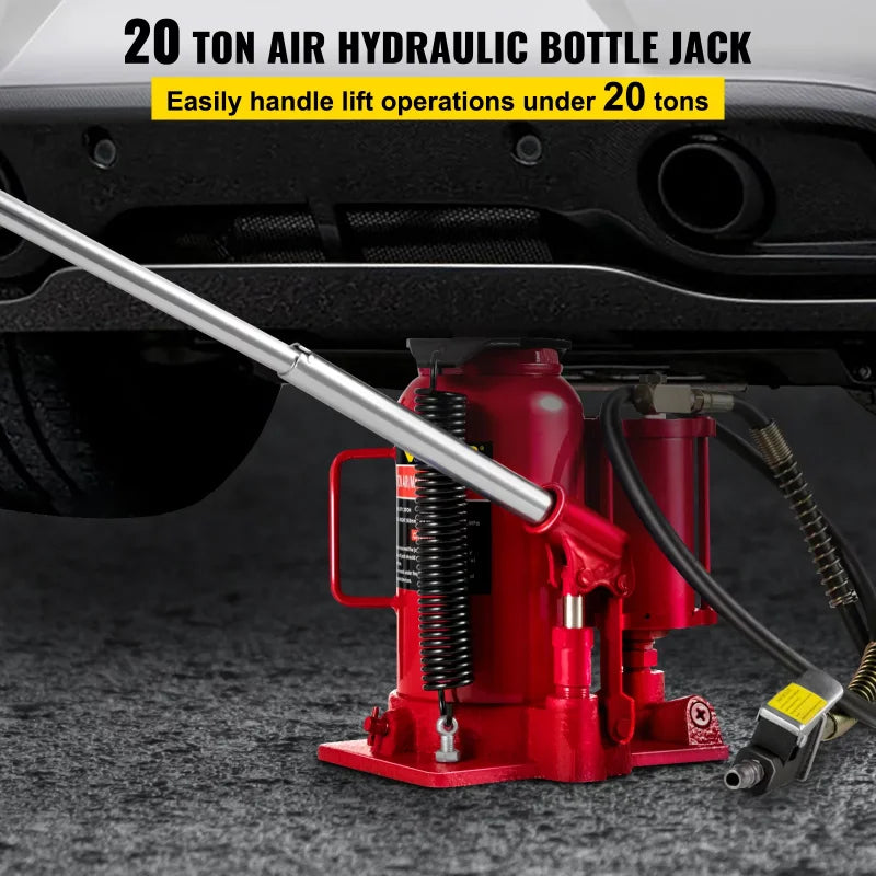 Air Hydraulic Bottle Jack 20 Ton