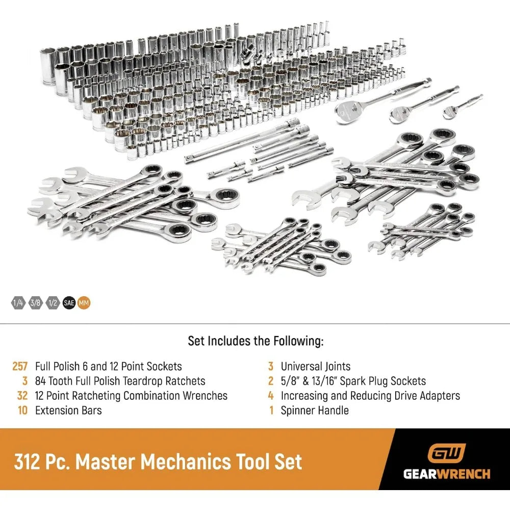 GEARWRENCH 312 Piece Tool Set