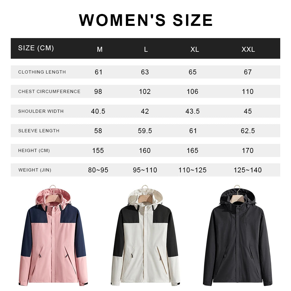 Hiking Jacket Woman Two-pieces Sets