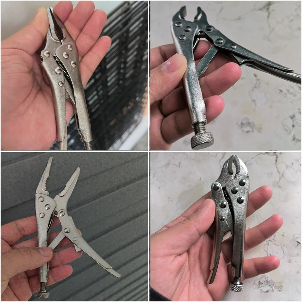 Vise Locking Pliers Set