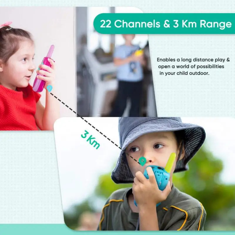 Kids Walkie Talkie 8 Channels