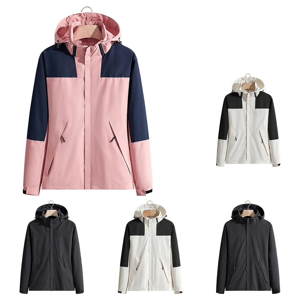 Hiking Jacket Woman Two-pieces Sets