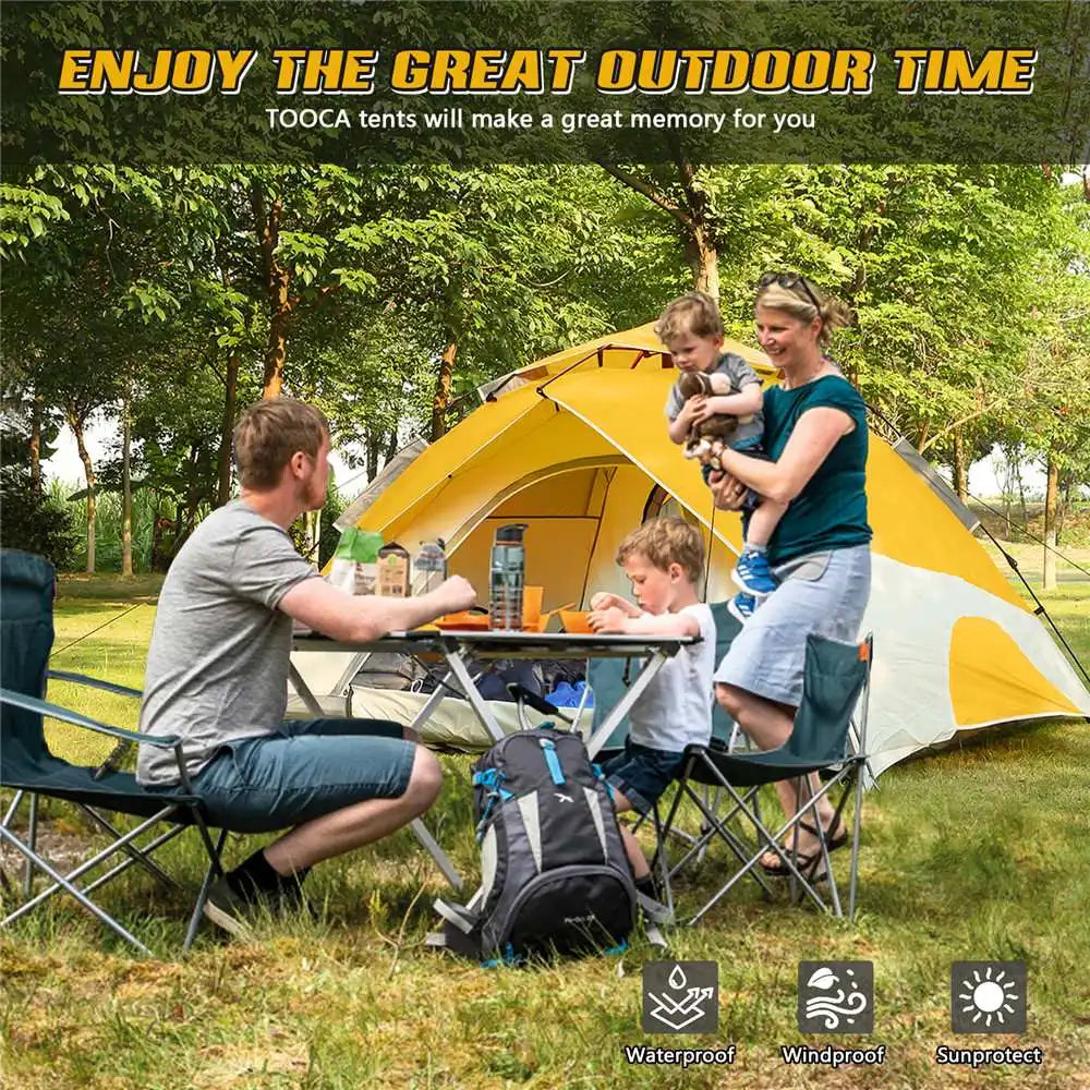 4 Person Automatic Camping Tent