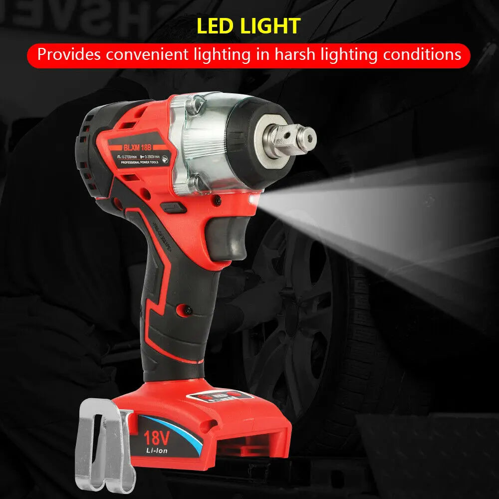 1/2" Cordless Brushless Impact Wrench 18V