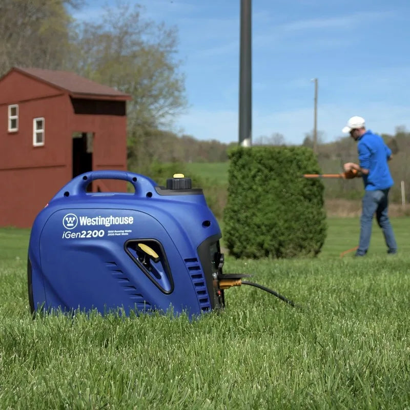 Super Quiet & Lightweight Portable Generator, Gas Powered