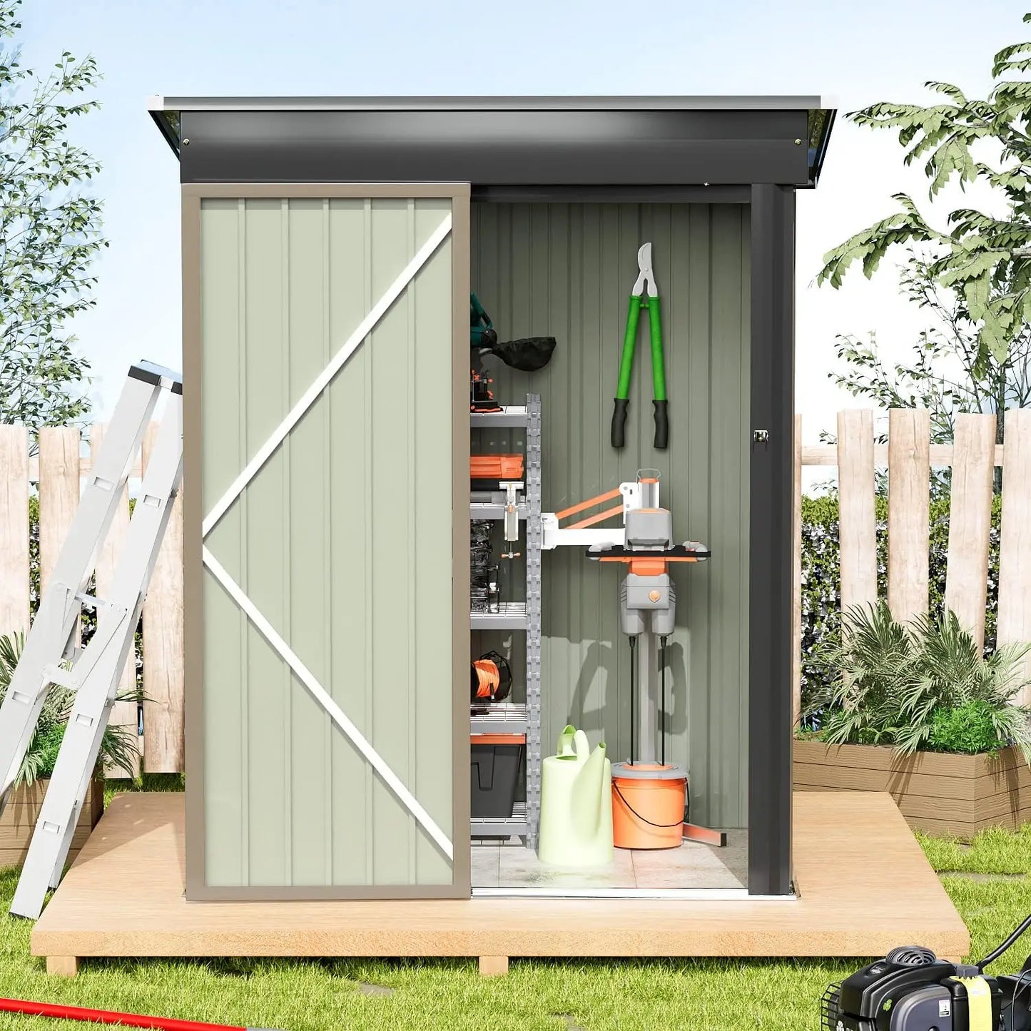 Metal Outdoor Storage Shed