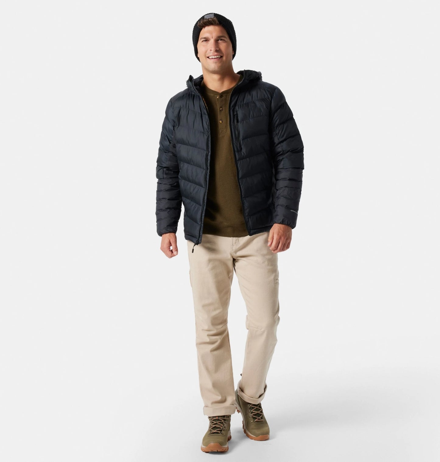 Men's Insulated Hooded Jacket