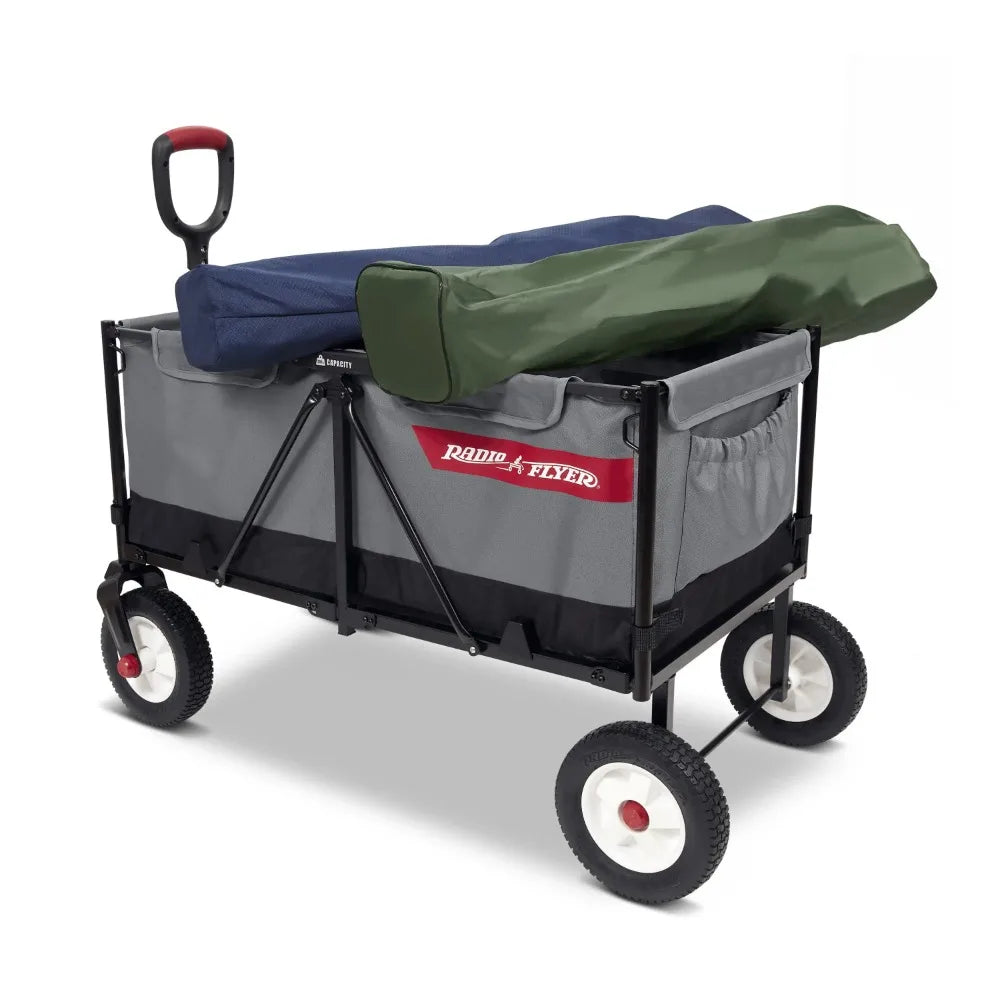 Collapsible Utility Wagon Outdoor Camping Gardening