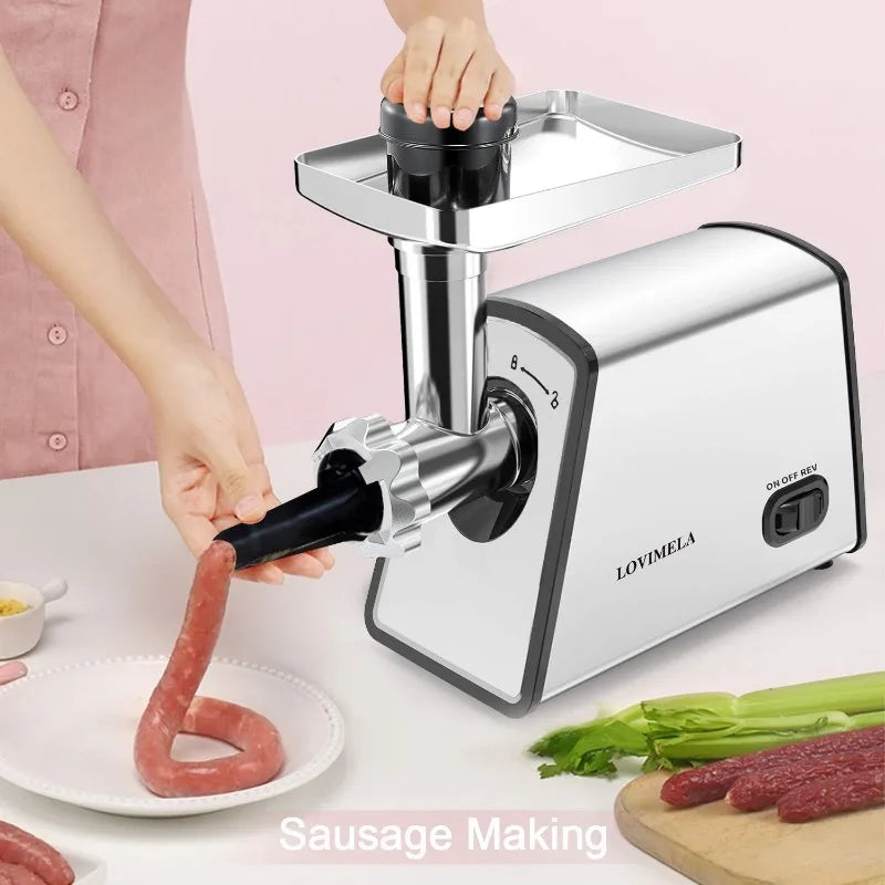 Meat Grinder Electric, Sausage Stuffer