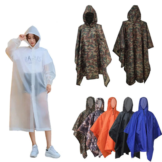 3 in 1 Waterproof Adult Raincoat