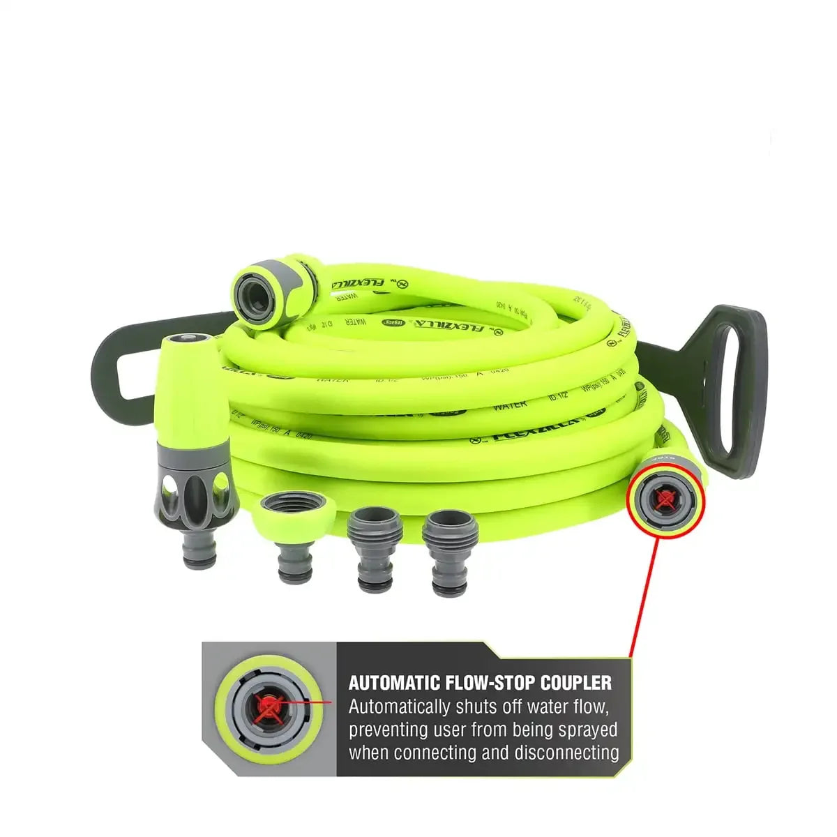 Flexzilla® Garden Hose Kit with Quick Connect Attachments