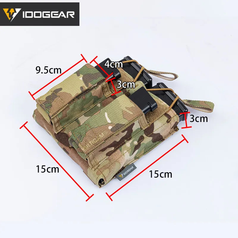 Mag Carrier Double Open Top 5.56&Pistol