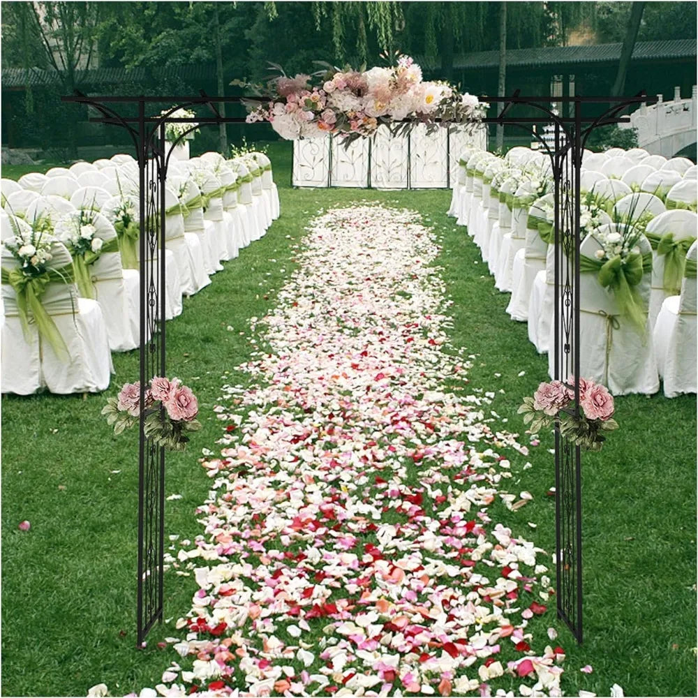 Metal Garden Flower Arch Pergola