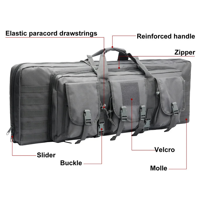 Tactical Rifle Bag Double Gun Case