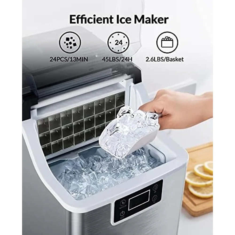 Stainless Steel Ice Machine