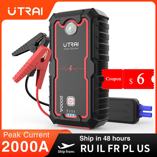 UTRAI Jump Starter Power Bank 2000A /1000A