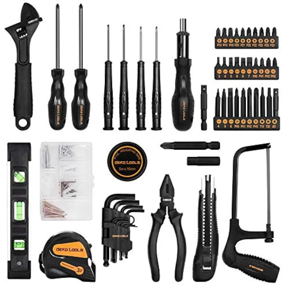 218-Piece General Household Hand Tool kit