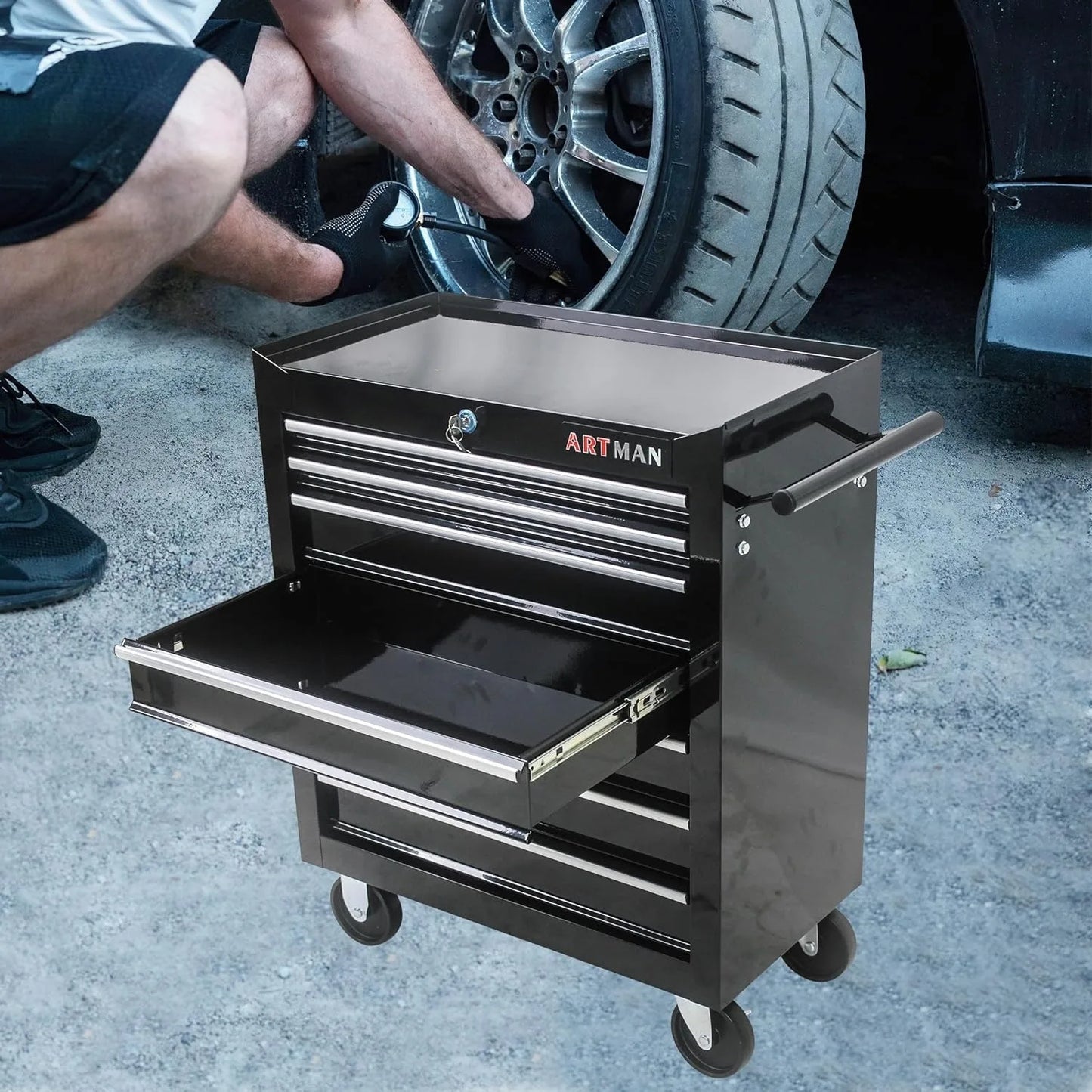 EliteZ 7-Drawer Rolling Tool Box