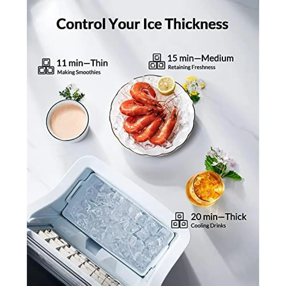 Stainless Steel Ice Machine